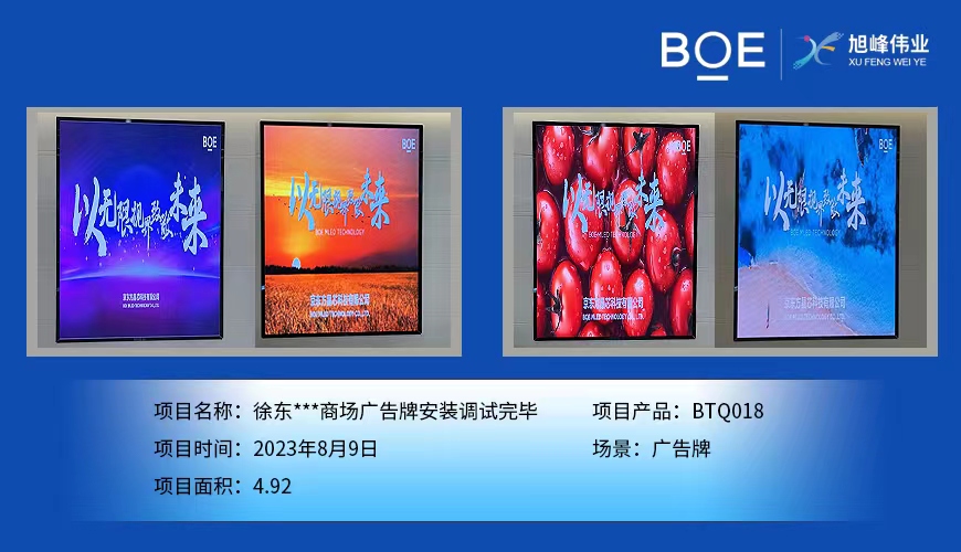 湖北徐東***商場廣告牌