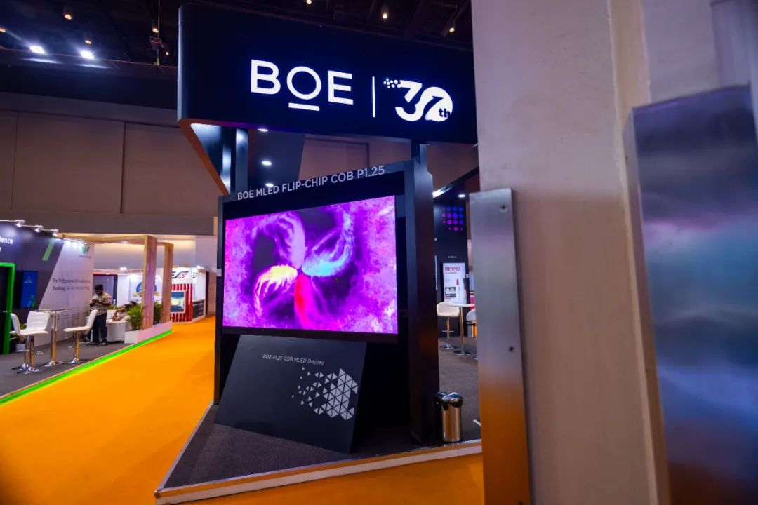 十堰BOE MLED COB卓越畫質(zhì)亮相國際舞臺