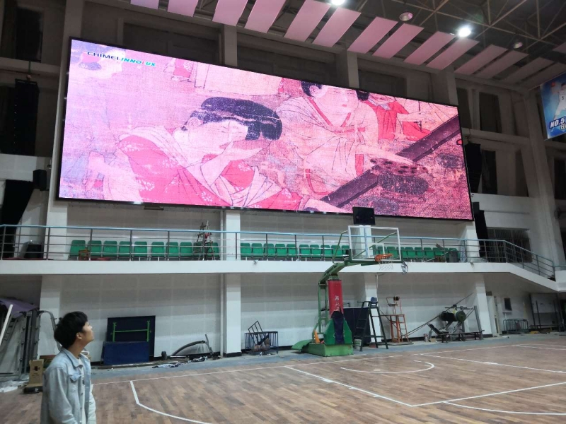 鄂州湖北工業(yè)大學(xué)體育館-室內(nèi)P4-106㎡